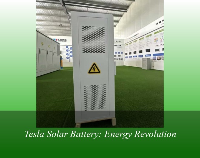 Tesla Solar Battery: Energy Revolution